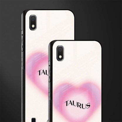 taurus minimalistic glass case for samsung galaxy a10 image-2