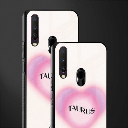 taurus minimalistic glass case for vivo y15 image-2