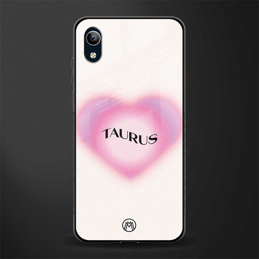 taurus minimalistic glass case for vivo y90 image