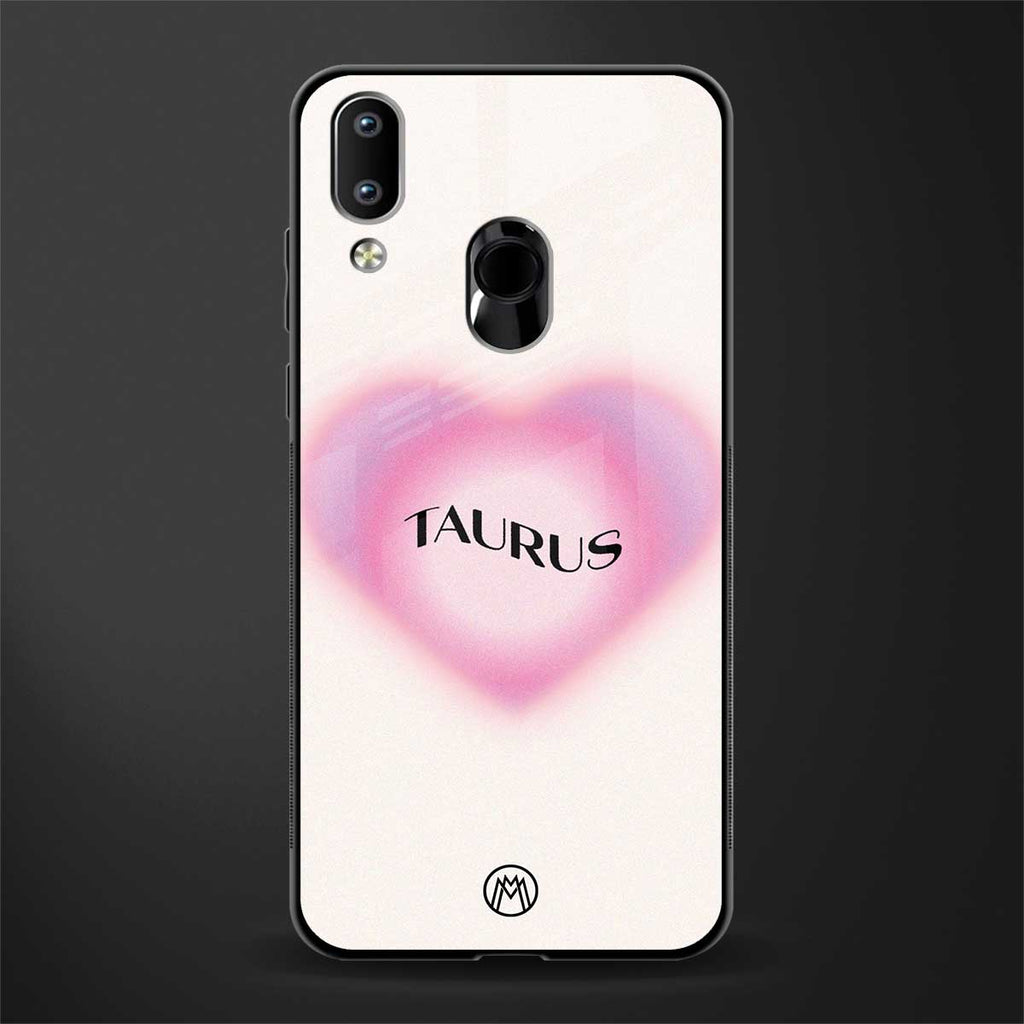 taurus minimalistic glass case for vivo y95 image