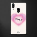 taurus minimalistic glass case for vivo y91 image