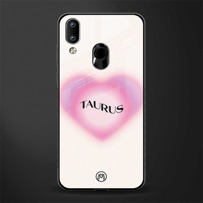 taurus minimalistic glass case for vivo y91 image