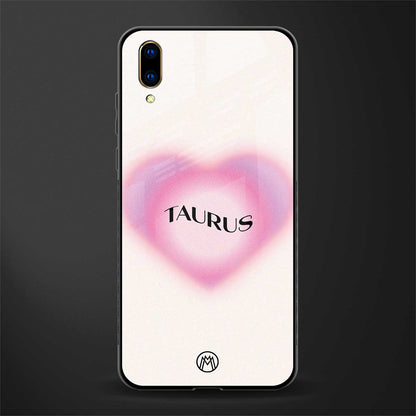 taurus minimalistic glass case for vivo v11 pro image
