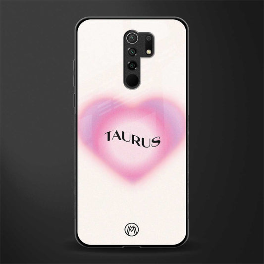 taurus minimalistic glass case for poco m2 reloaded image