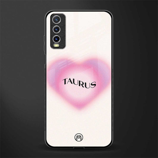 taurus minimalistic glass case for vivo y12s image