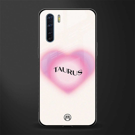 taurus minimalistic glass case for oppo f15 image