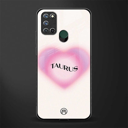 taurus minimalistic glass case for realme 7i image