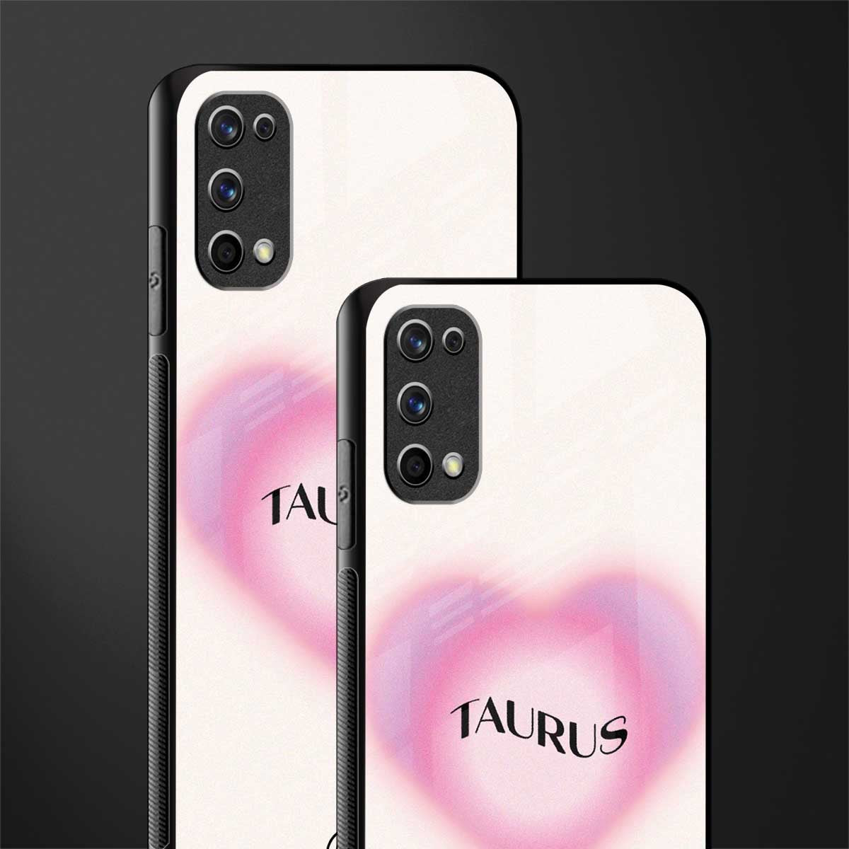taurus minimalistic glass case for realme 7 pro image-2