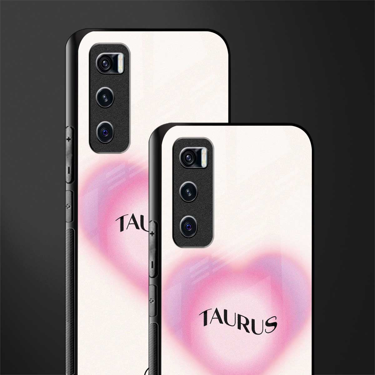 taurus minimalistic glass case for vivo v20 se image-2