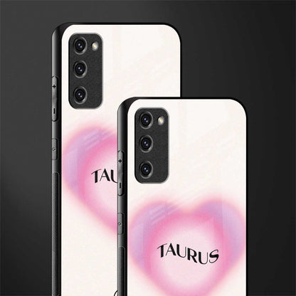 taurus minimalistic glass case for samsung galaxy s20 fe image-2