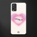 taurus minimalistic glass case for redmi 9 power image