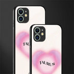 taurus minimalistic glass case for iphone 11 image-2
