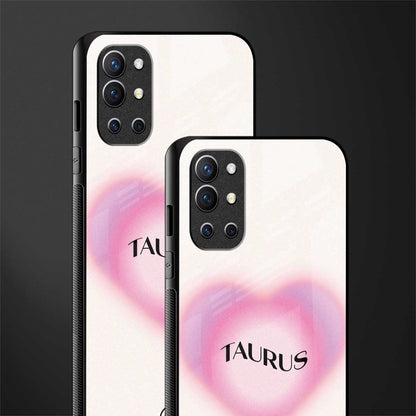 taurus minimalistic glass case for oneplus 9r image-2