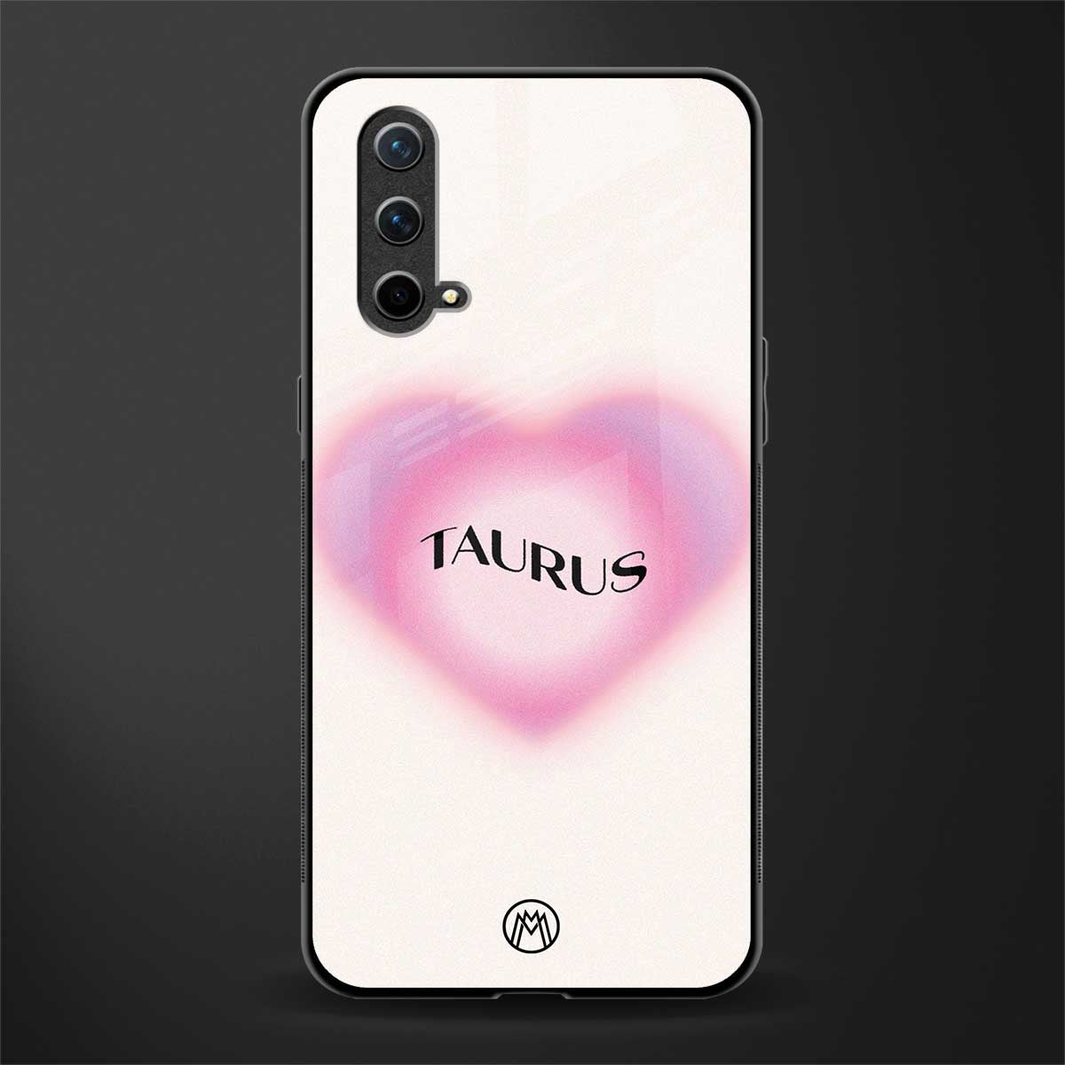 taurus minimalistic glass case for oneplus nord ce 5g image