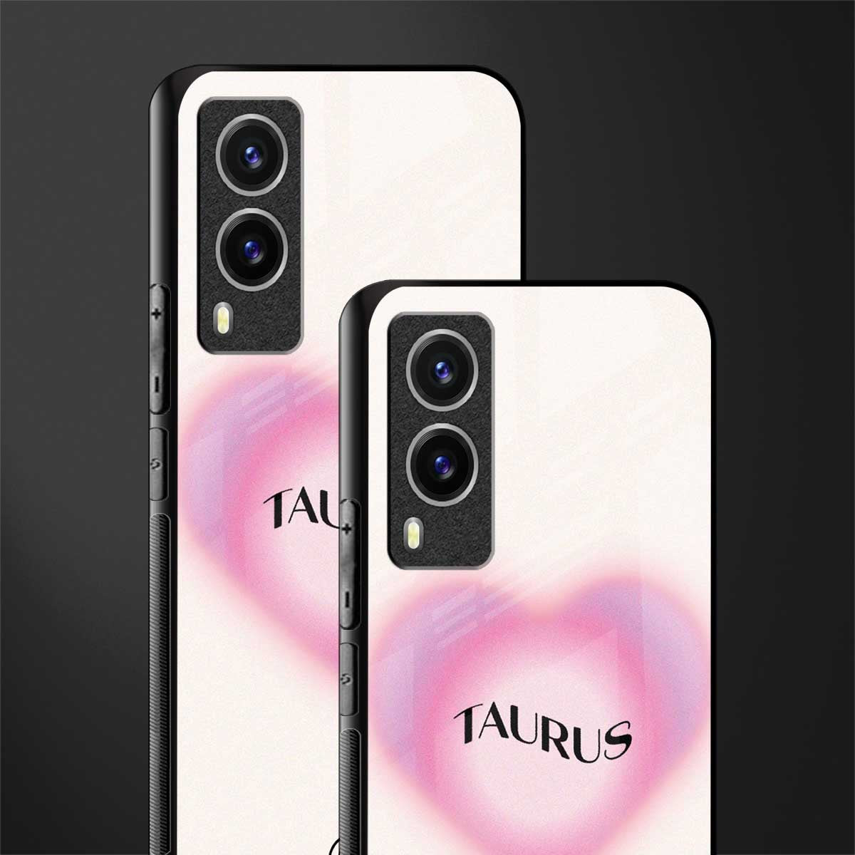 taurus minimalistic glass case for vivo v21e 5g image-2