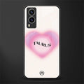 taurus minimalistic glass case for vivo v21e 5g image
