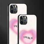 taurus minimalistic glass case for iphone 11 pro max image-2