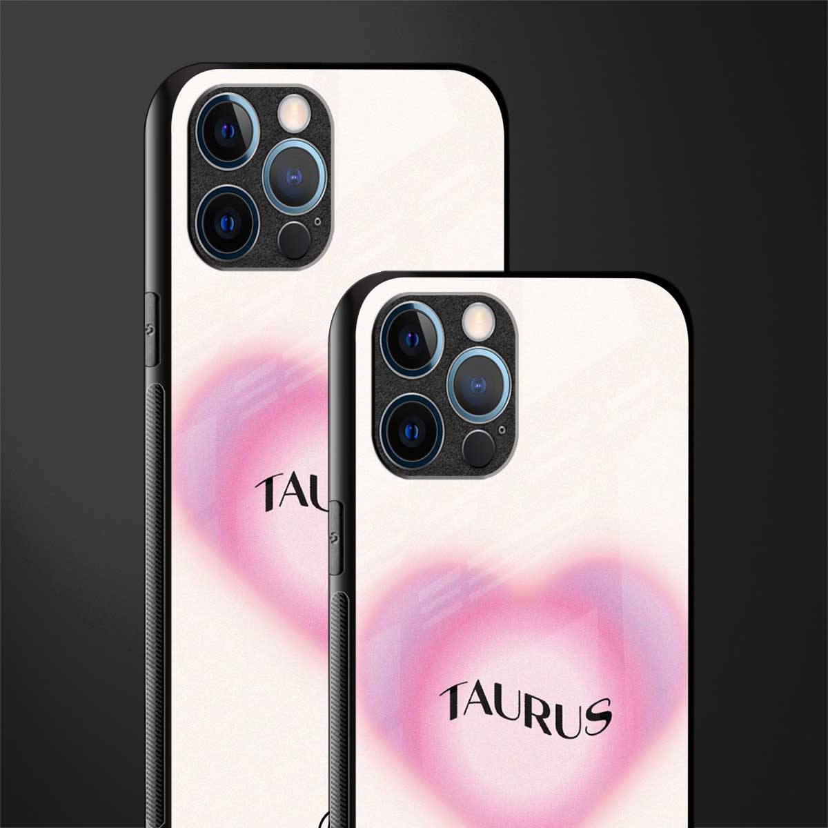 taurus minimalistic glass case for iphone 12 pro max image-2