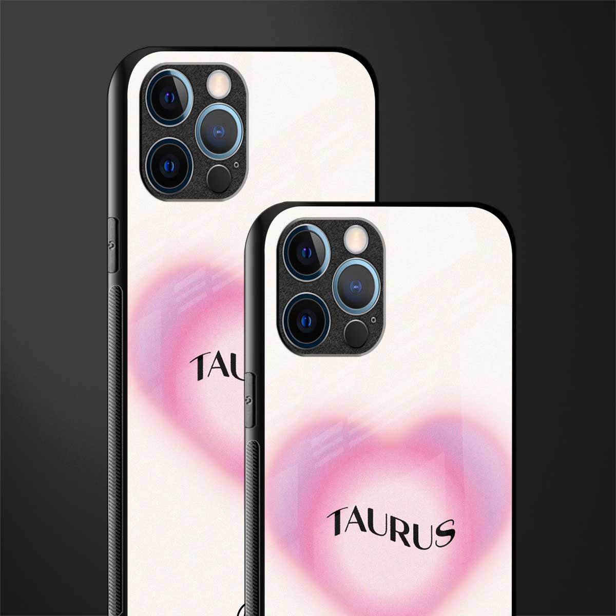 taurus minimalistic glass case for iphone 14 pro max image-2
