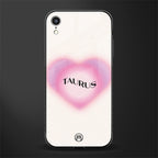 taurus minimalistic glass case for iphone xr image