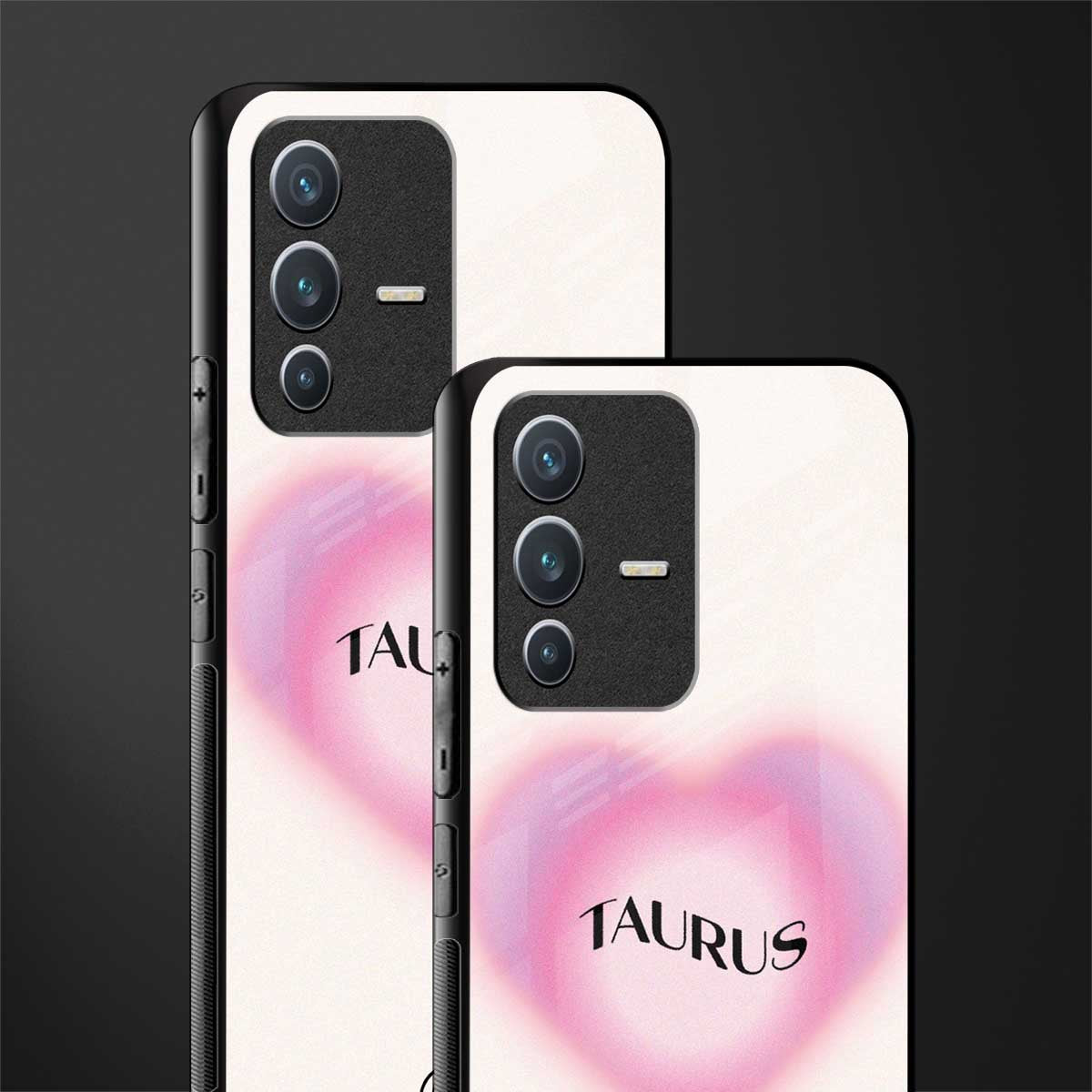 taurus minimalistic glass case for vivo v23 5g image-2