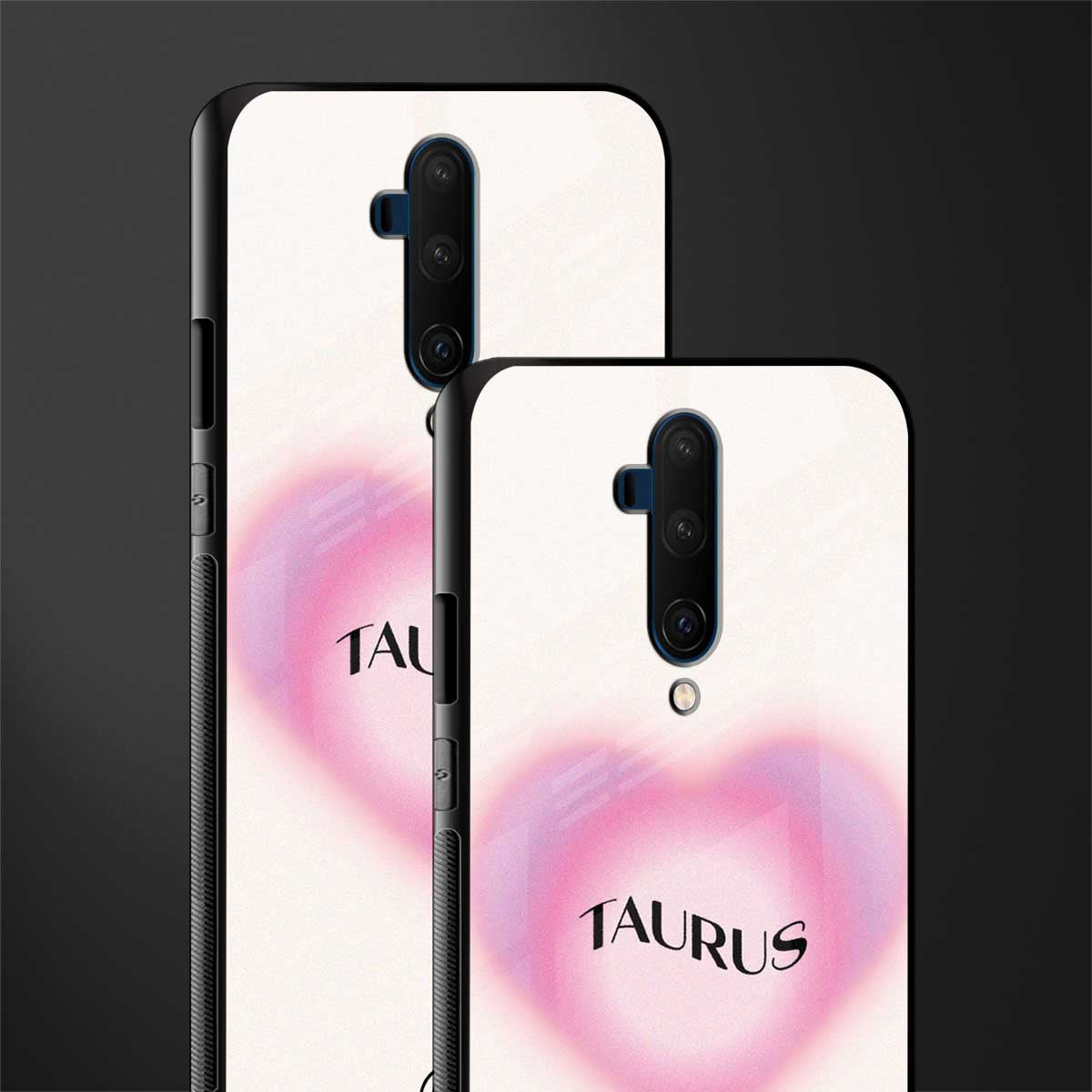 taurus minimalistic glass case for oneplus 7t pro image-2