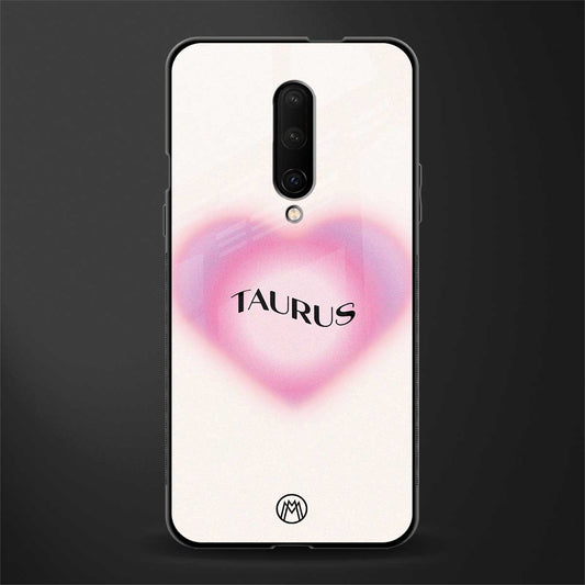taurus minimalistic glass case for oneplus 7 pro image