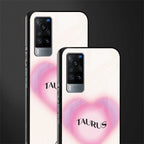 taurus minimalistic glass case for vivo x60 image-2