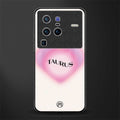 taurus minimalistic glass case for vivo x80 pro 5g image