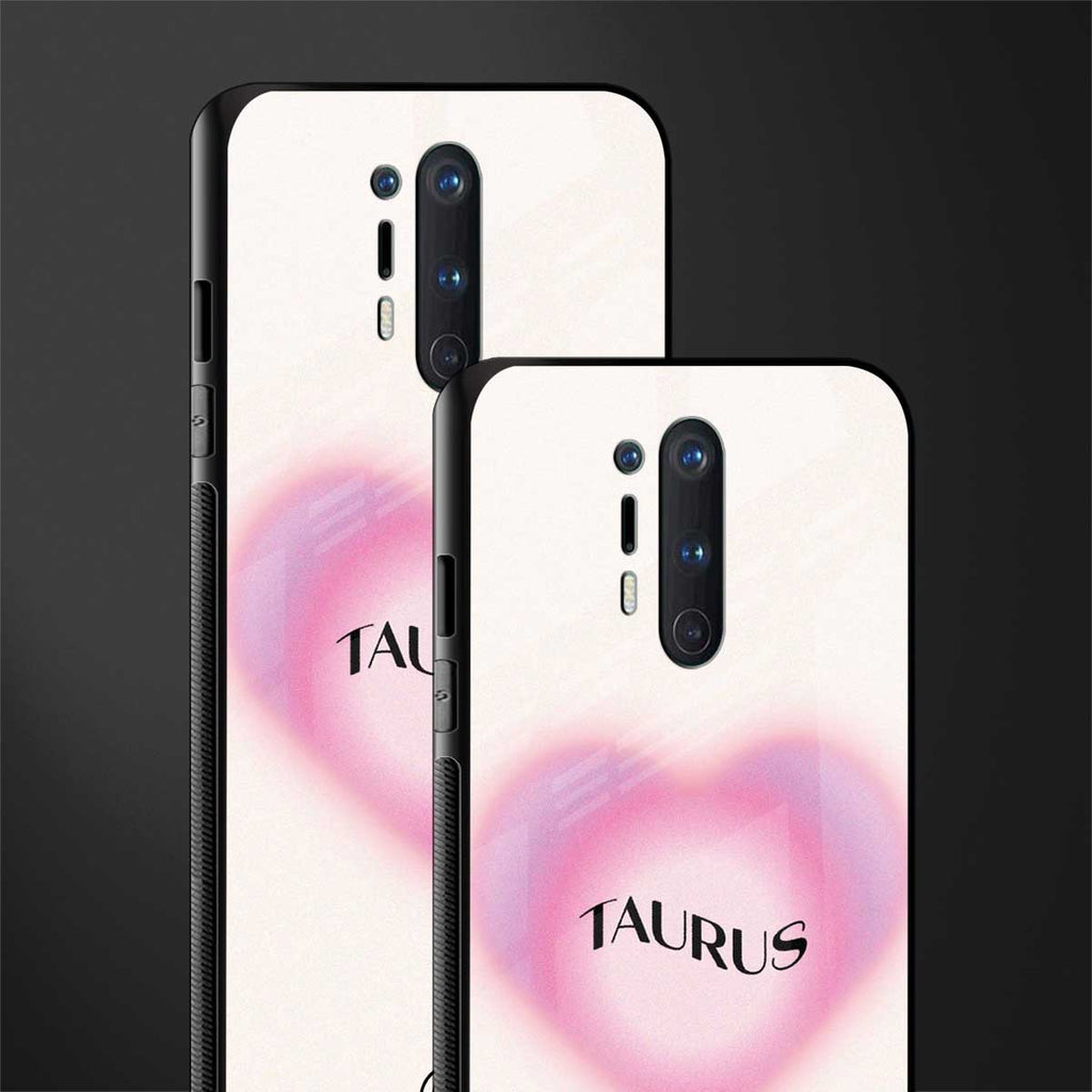 taurus minimalistic glass case for oneplus 8 pro image-2
