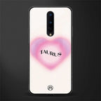taurus minimalistic glass case for oneplus 8 image