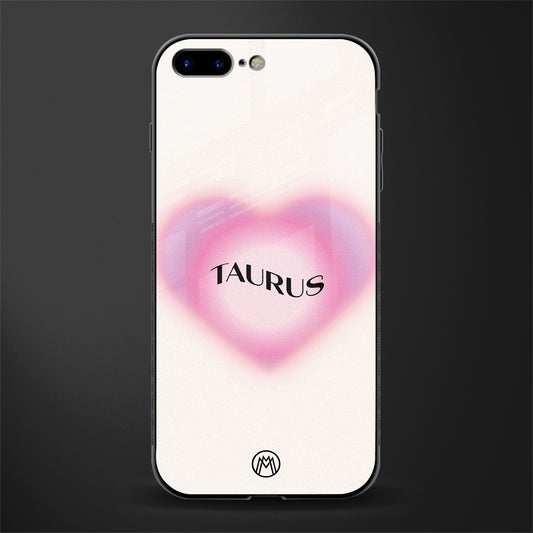 taurus minimalistic glass case for iphone 7 plus image