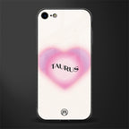 taurus minimalistic glass case for iphone 8 image