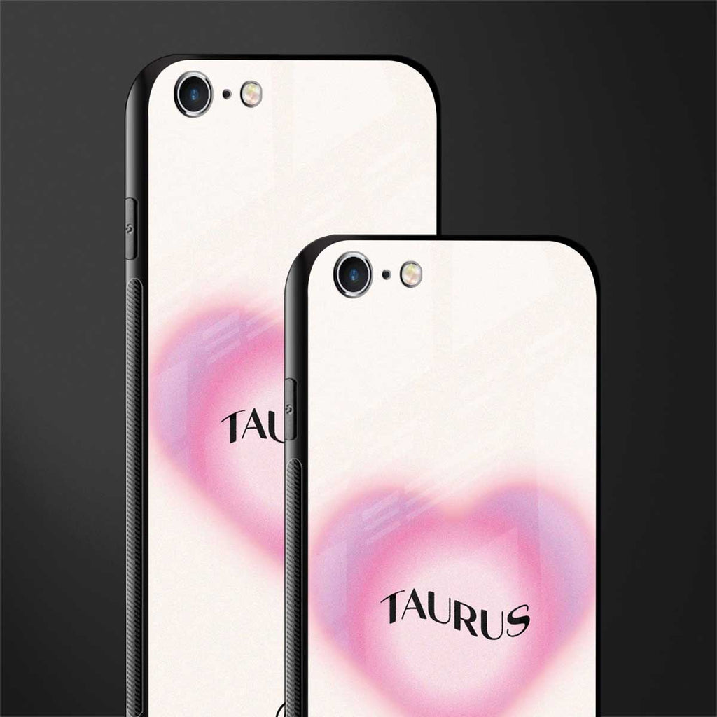 taurus minimalistic glass case for iphone 6s image-2