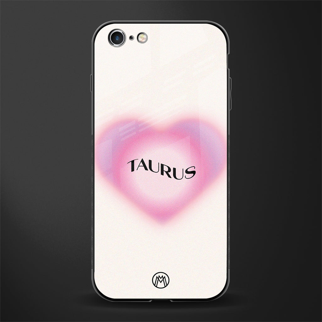 taurus minimalistic glass case for iphone 6 plus image