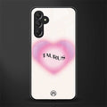 taurus minimalistic back phone cover | glass case for samsun galaxy a24 4g