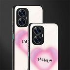 taurus minimalistic back phone cover | glass case for realme c55