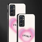 taurus minimalistic glass case for oneplus 9rt image-2