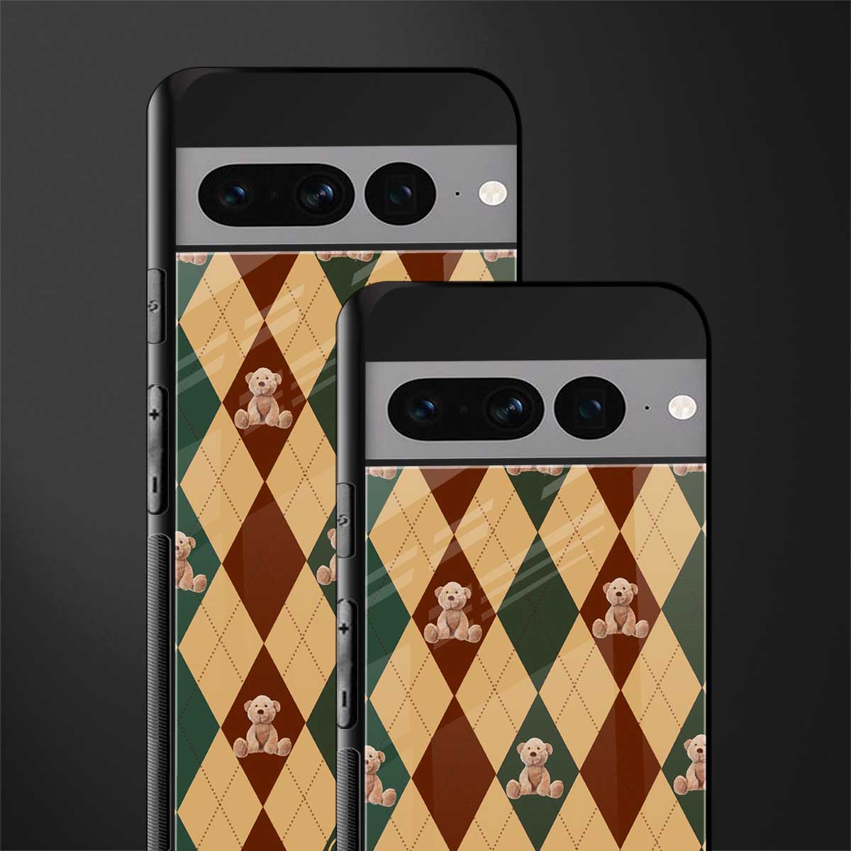 Ted Checkered Pattern Phone Cover for Google Pixel 7 Pro