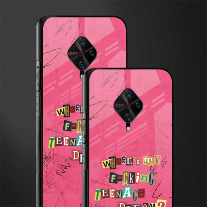 teenage dream glass case for vivo s1 pro image-2