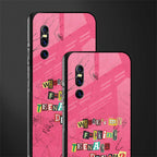 teenage dream glass case for vivo v15 pro image-2