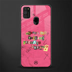 teenage dream glass case for samsung galaxy m30s image