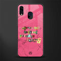 teenage dream glass case for samsung galaxy a20 image