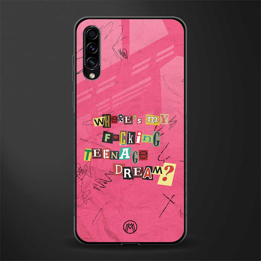 teenage dream glass case for samsung galaxy a70 image