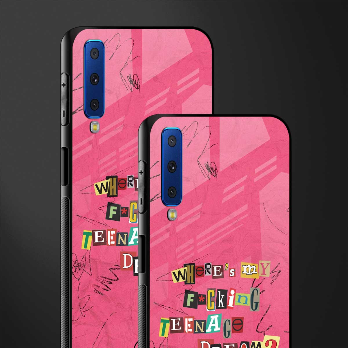 teenage dream glass case for samsung galaxy a7 2018 image-2