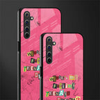 teenage dream glass case for realme 6 image-2