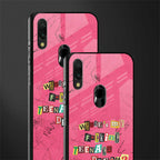 teenage dream glass case for redmi note 7s image-2