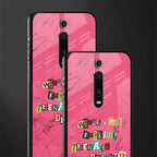 teenage dream glass case for redmi k20 pro image-2