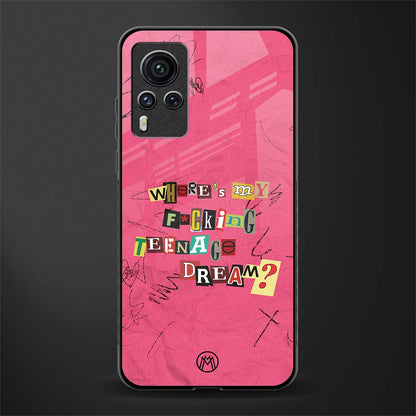 teenage dream glass case for vivo x60 pro image