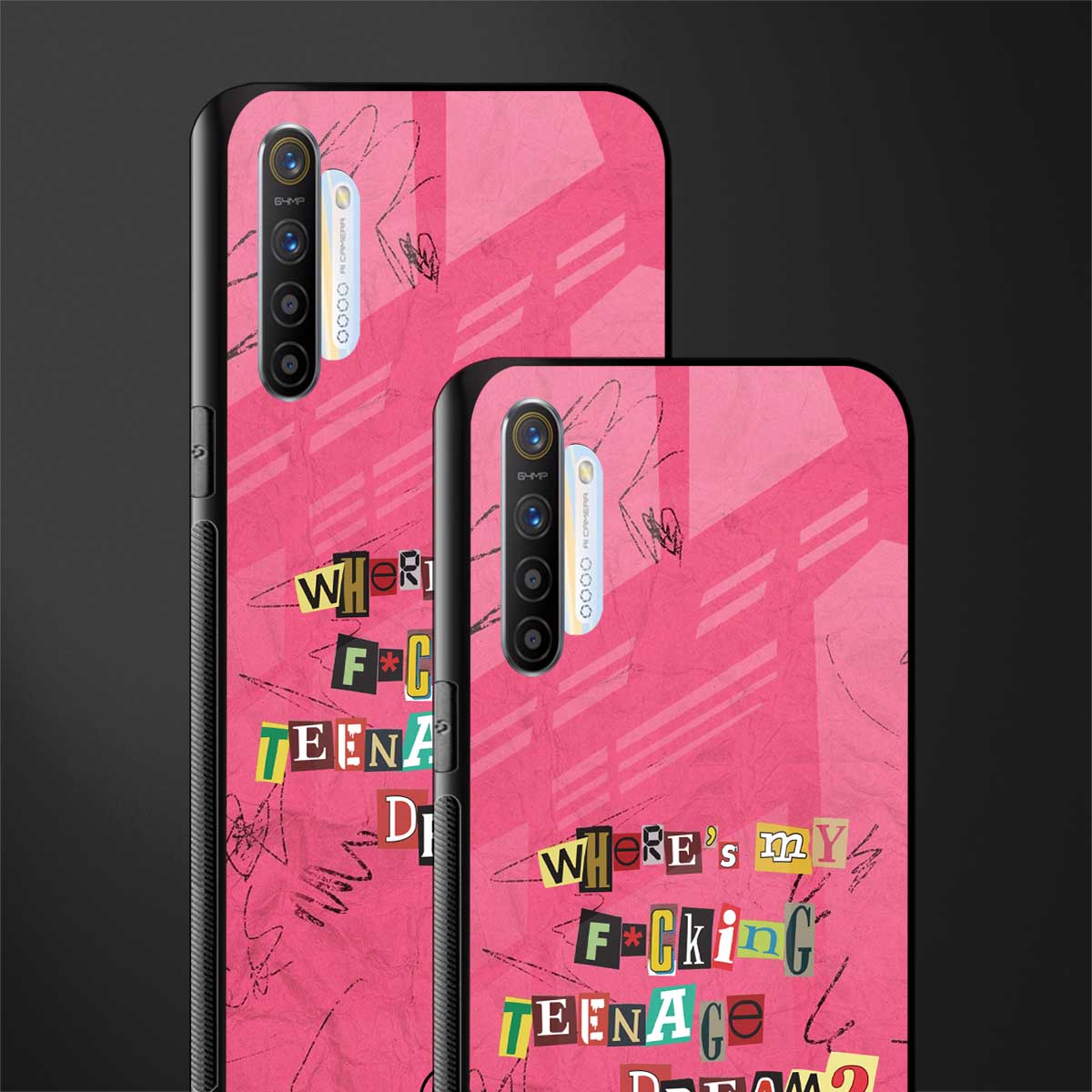 teenage dream glass case for realme x2 image-2